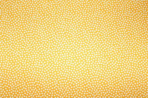 Baumwollstoff Dotty gelb/weiß  (10 cm)